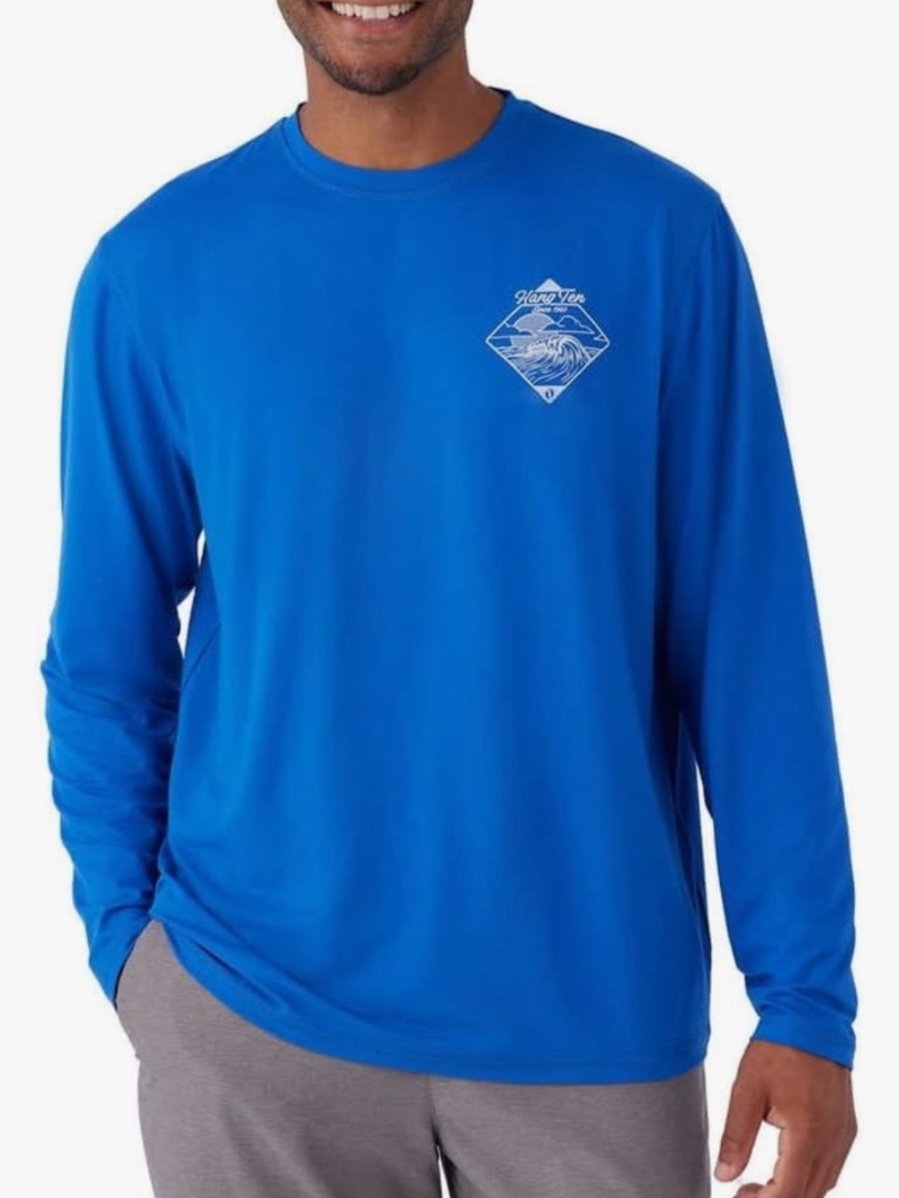 HANG TEN MENS RASH GUARD